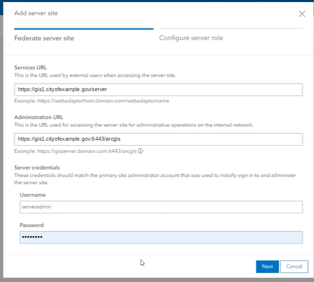 Checkpoint 07: federating Server with Portal.